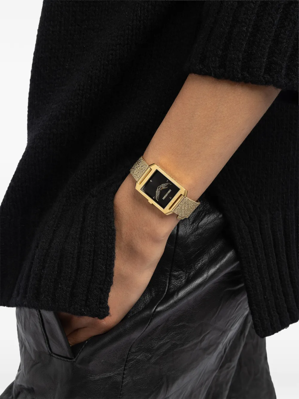 Zadig&Voltaire Voltaire Wings gold watch - Nero