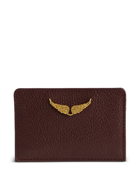 Zadig&Voltaire ZV Pass grained leather cardholder