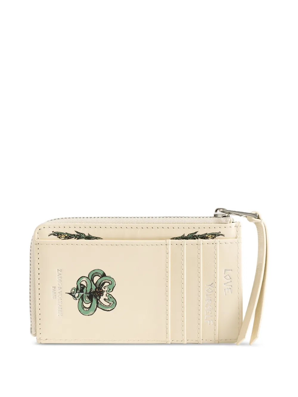 Zadig&Voltaire ZV tattoo pasjeshouder Beige