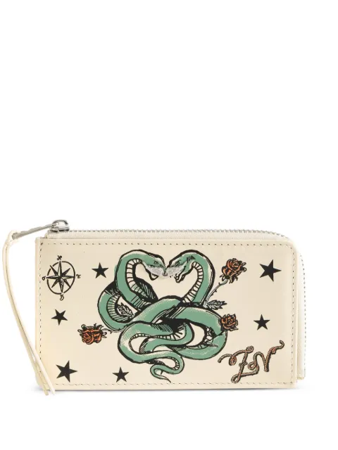 Zadig&Voltaire ZV card tattoo card holder