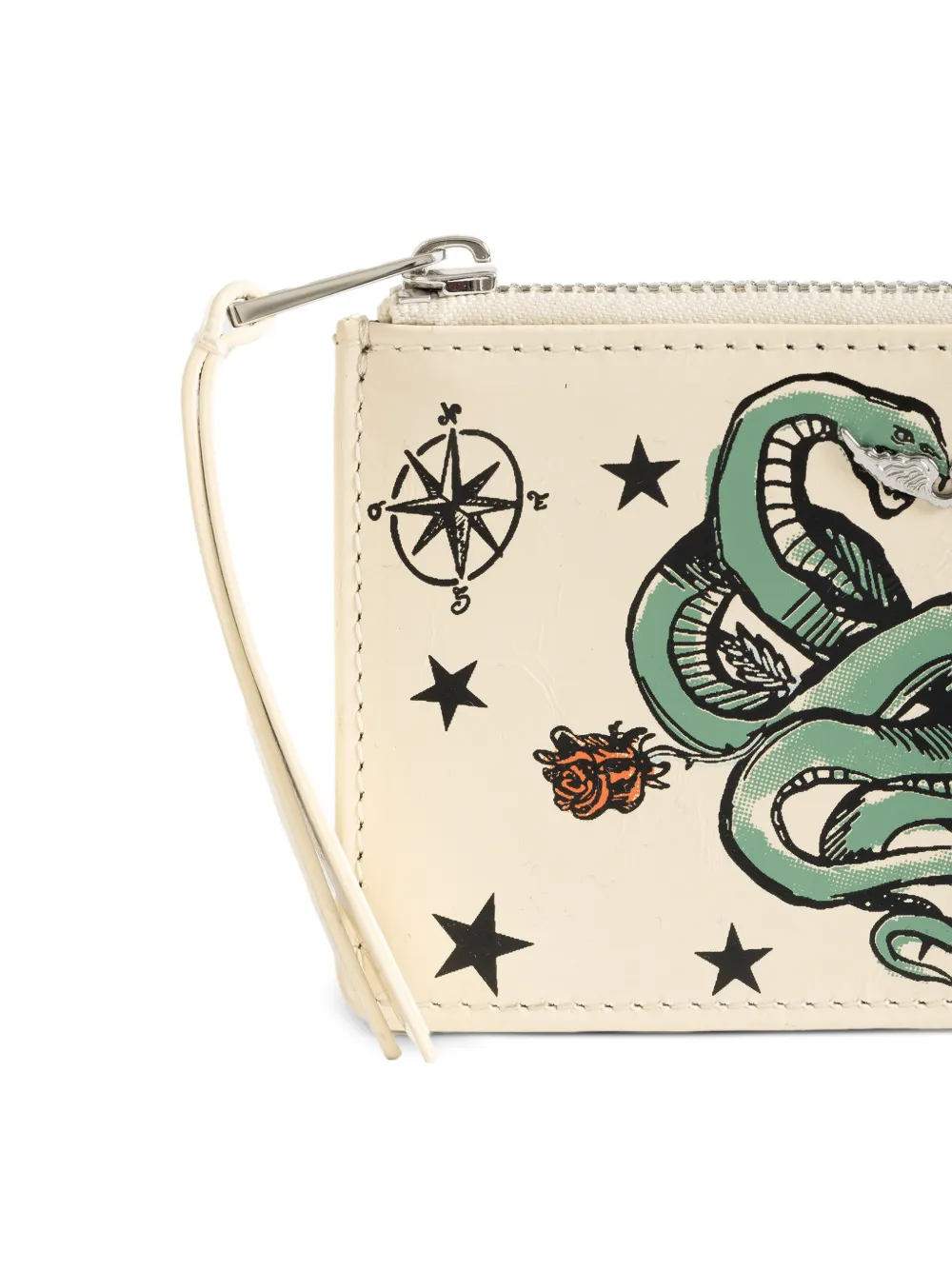 Zadig&Voltaire ZV tattoo pasjeshouder Beige