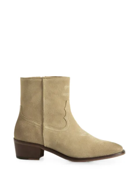 Zadig&Voltaire Tex low suede ankle boots