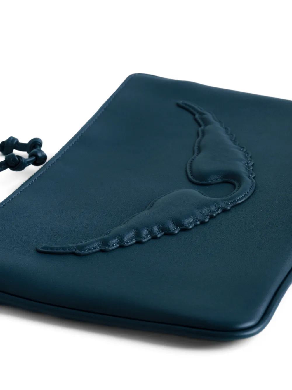 Zadig&Voltaire Angel clutch Blauw