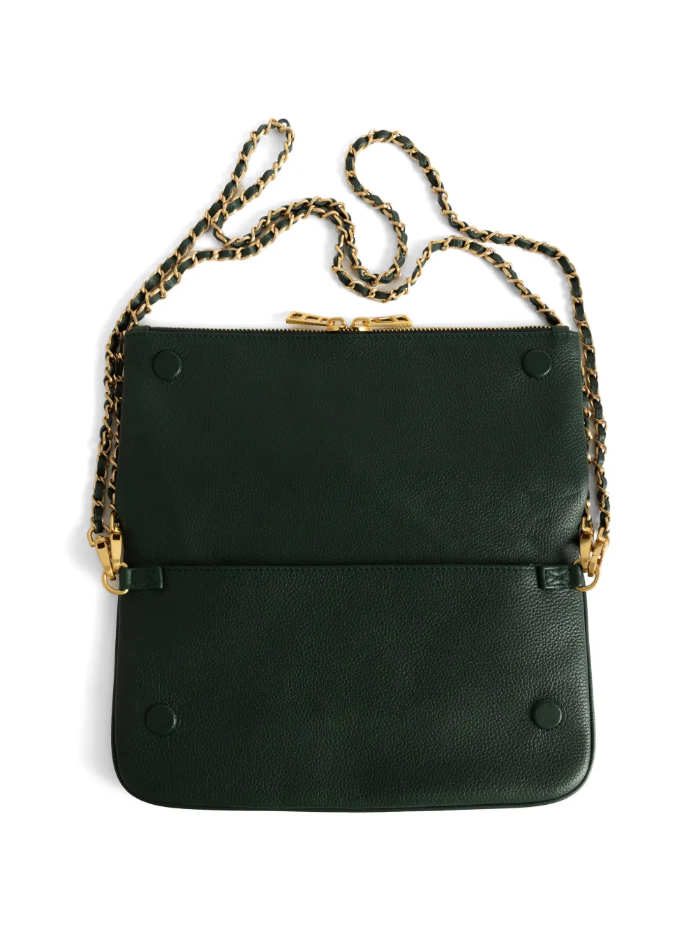 Zadig&Voltaire Rock leren clutch Groen