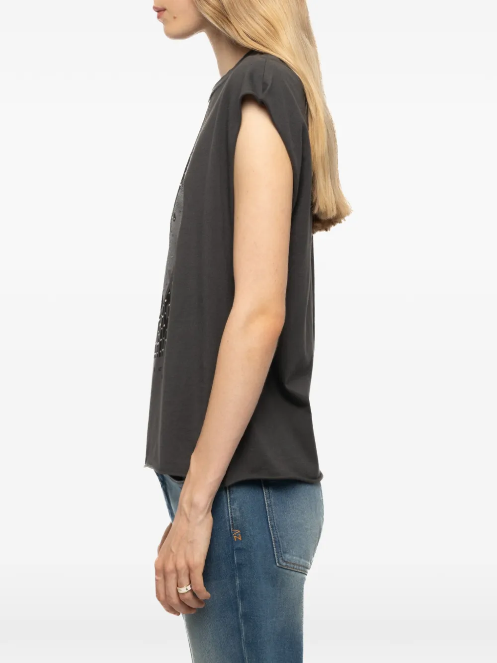 Zadig&Voltaire Cloe tanktop Grijs