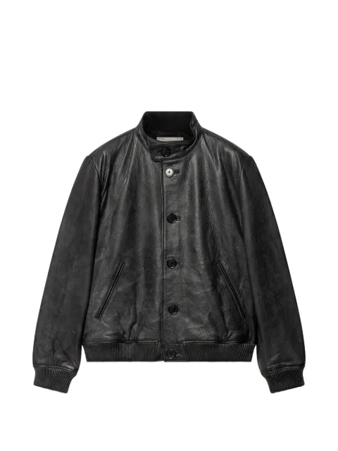 Zadig&Voltaire Lonni grained leather jacket