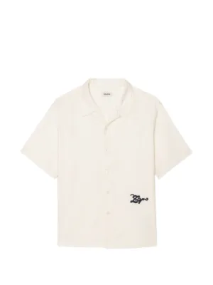 Maison Kitsuné Parisian Monuments Shirt | Neutrals | FARFETCH JO
