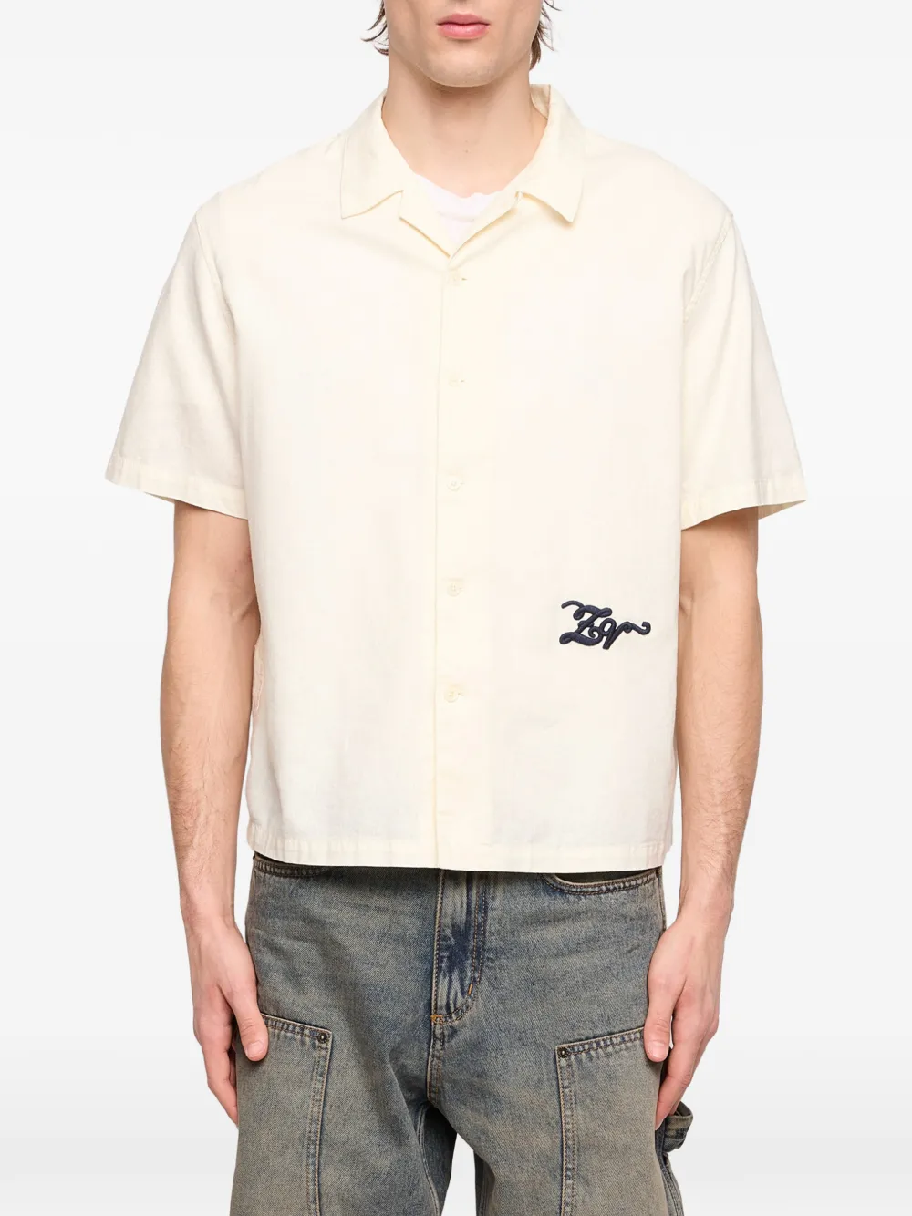 Zadig&Voltaire Slony overhemd Beige