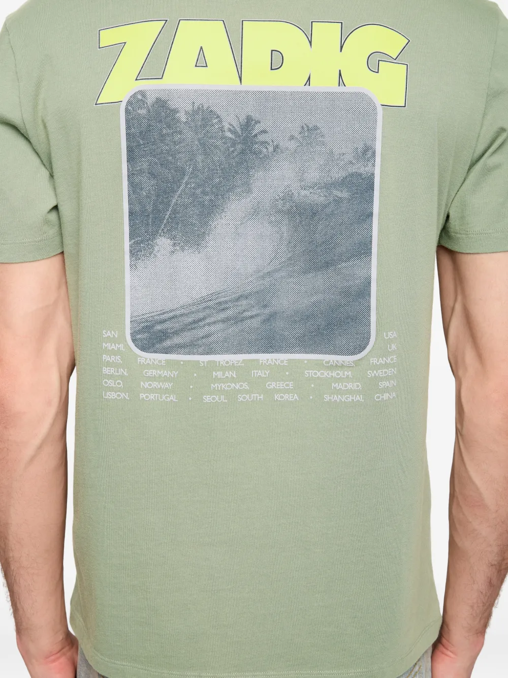 Zadig&Voltaire Tommy T-shirt met korte mouwen Groen