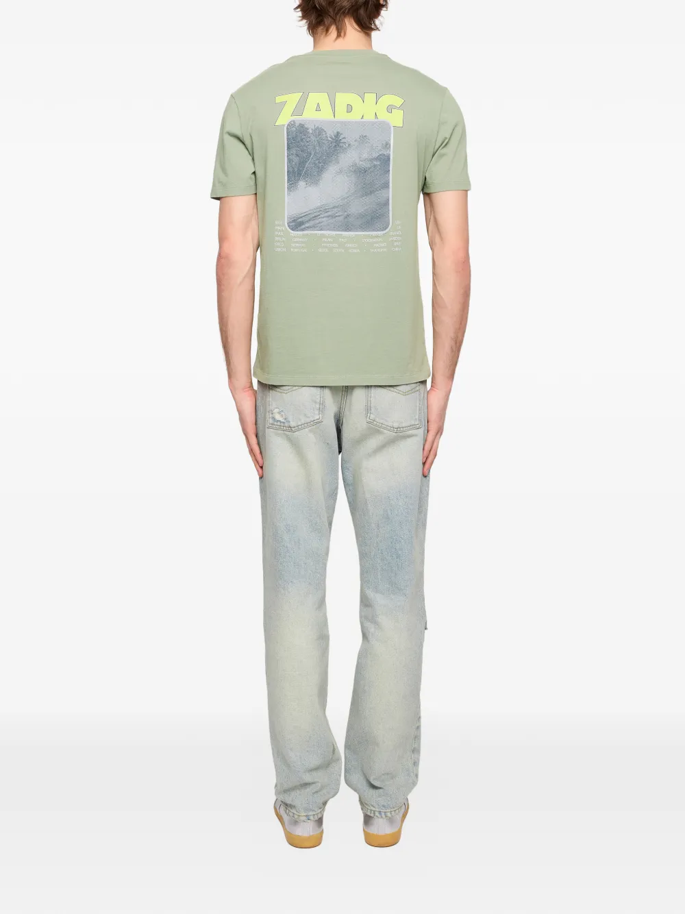 Zadig&Voltaire Tommy T-shirt met korte mouwen Groen