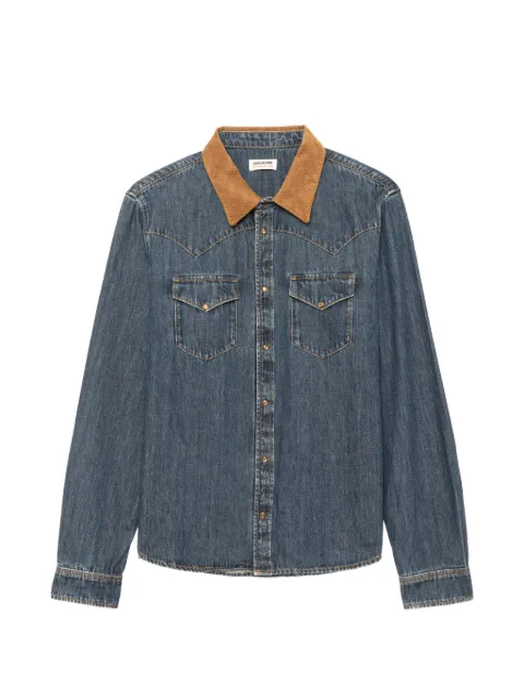 Zadig&Voltaire Saby denim shirt