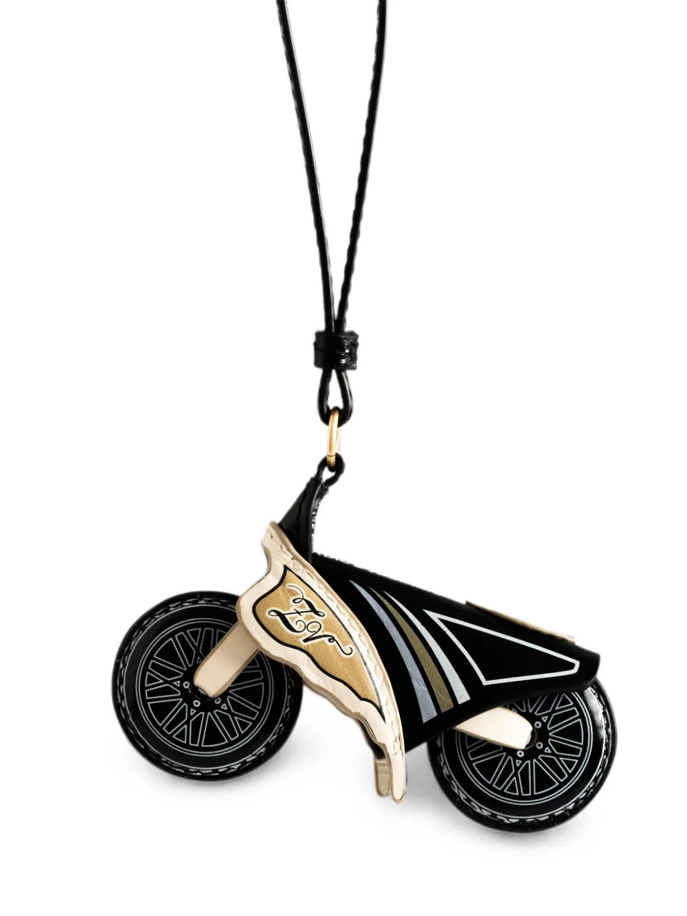 Zadig&Voltaire Sleutelhanger met motor Zwart