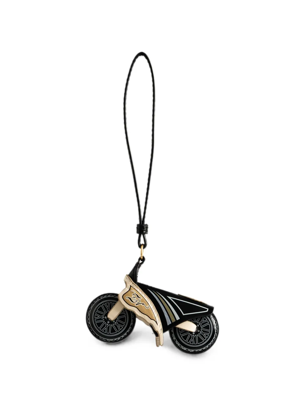 Zadig&Voltaire Sleutelhanger met motor Zwart