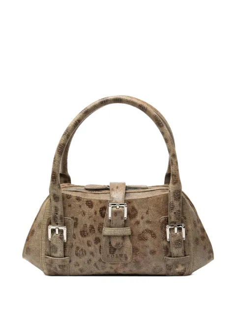 Loewe Pre-Owned 2003 Senda Handtasche mit Leoparden-Print