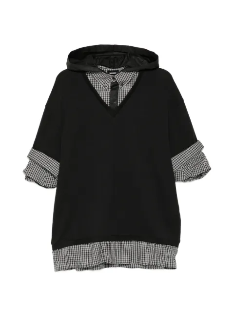 We11done layered-design T-shirt