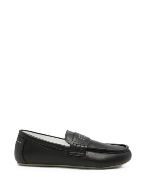 MM6 Maison Margiela Kids mocasines con logo estampado