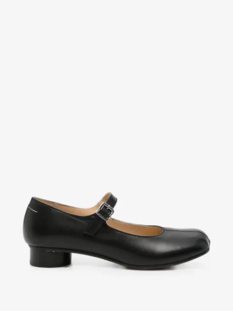 MM6 Maison Margiela Kids バックルストラップ バレエシューズ