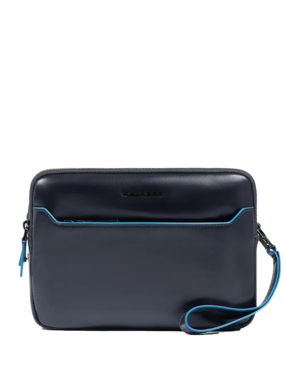 PIQUADRO fingerprint-security clutch bag - Blu