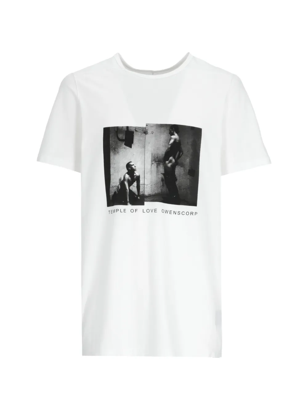 Rick Owens DRKSHDW Temple Level T-shirt - Bianco