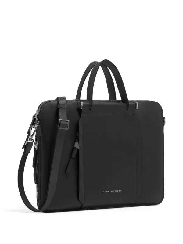 【PIQUADRO】ビジネスバッグ 黒 レザー PIQUADRO レザー PCバッグ | ブラック | FARFETCH JP