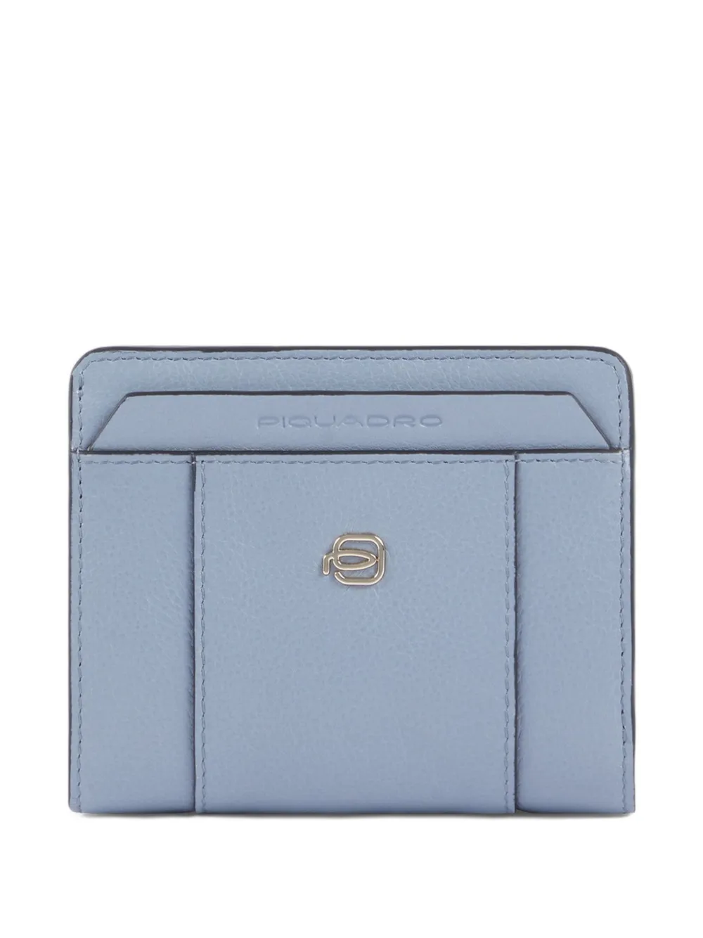 PIQUADRO coin pocket leather wallet - Blau