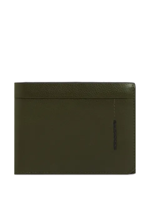 PIQUADRO coin pocket leather wallet