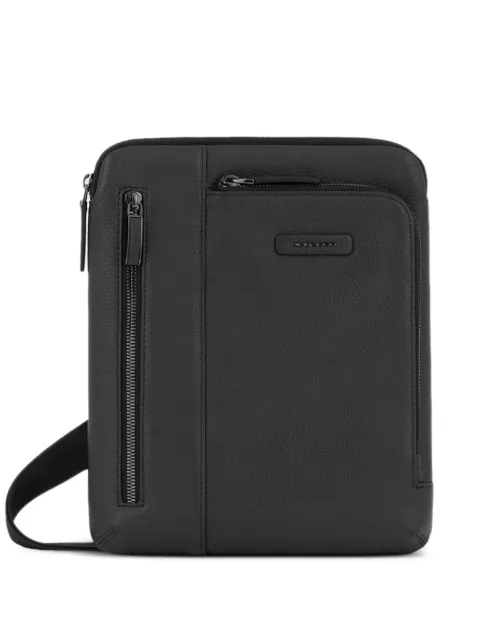 PIQUADRO leather iPad® crossbody bag