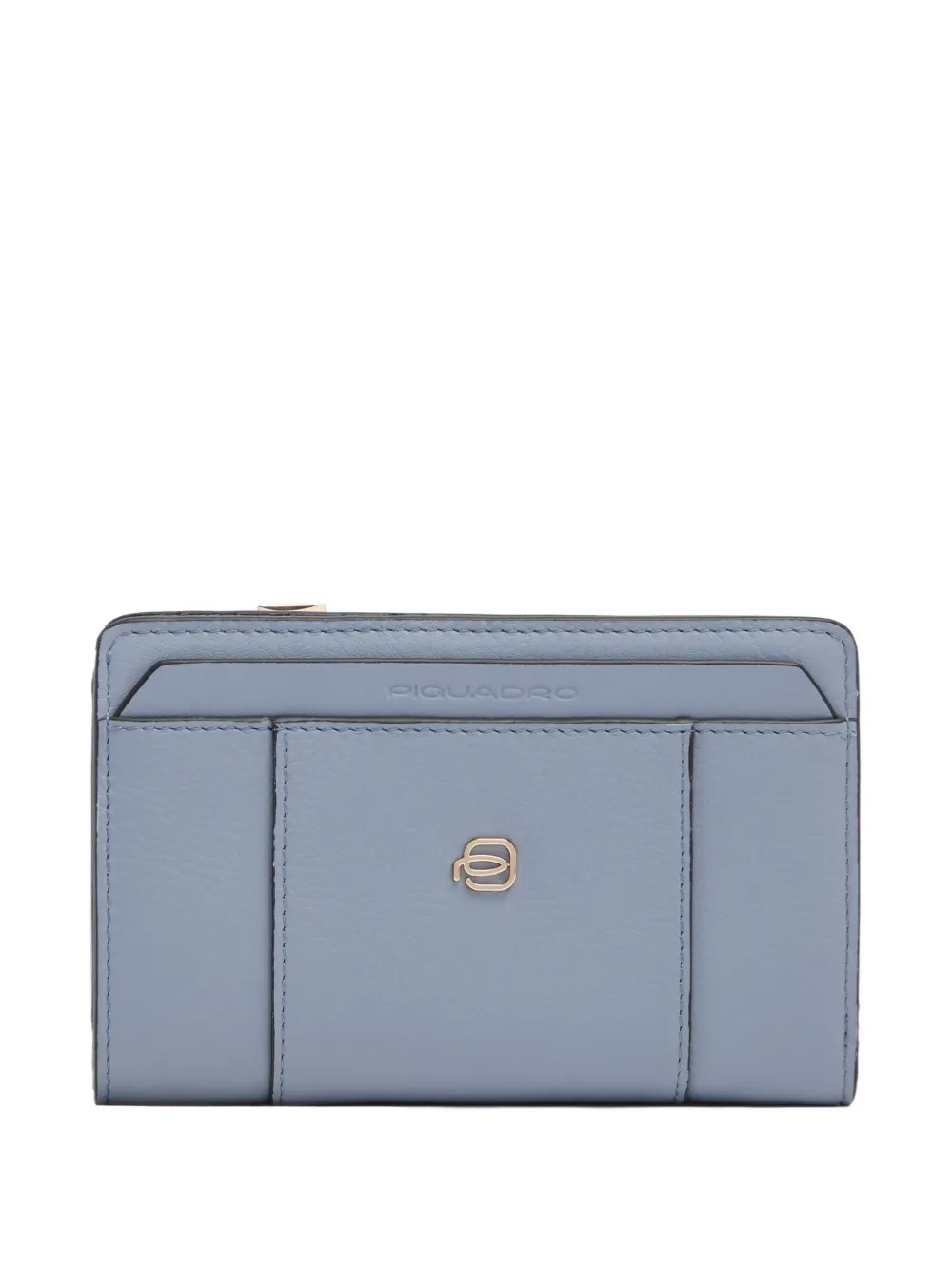 PIQUADRO zip closure wallet - Blu