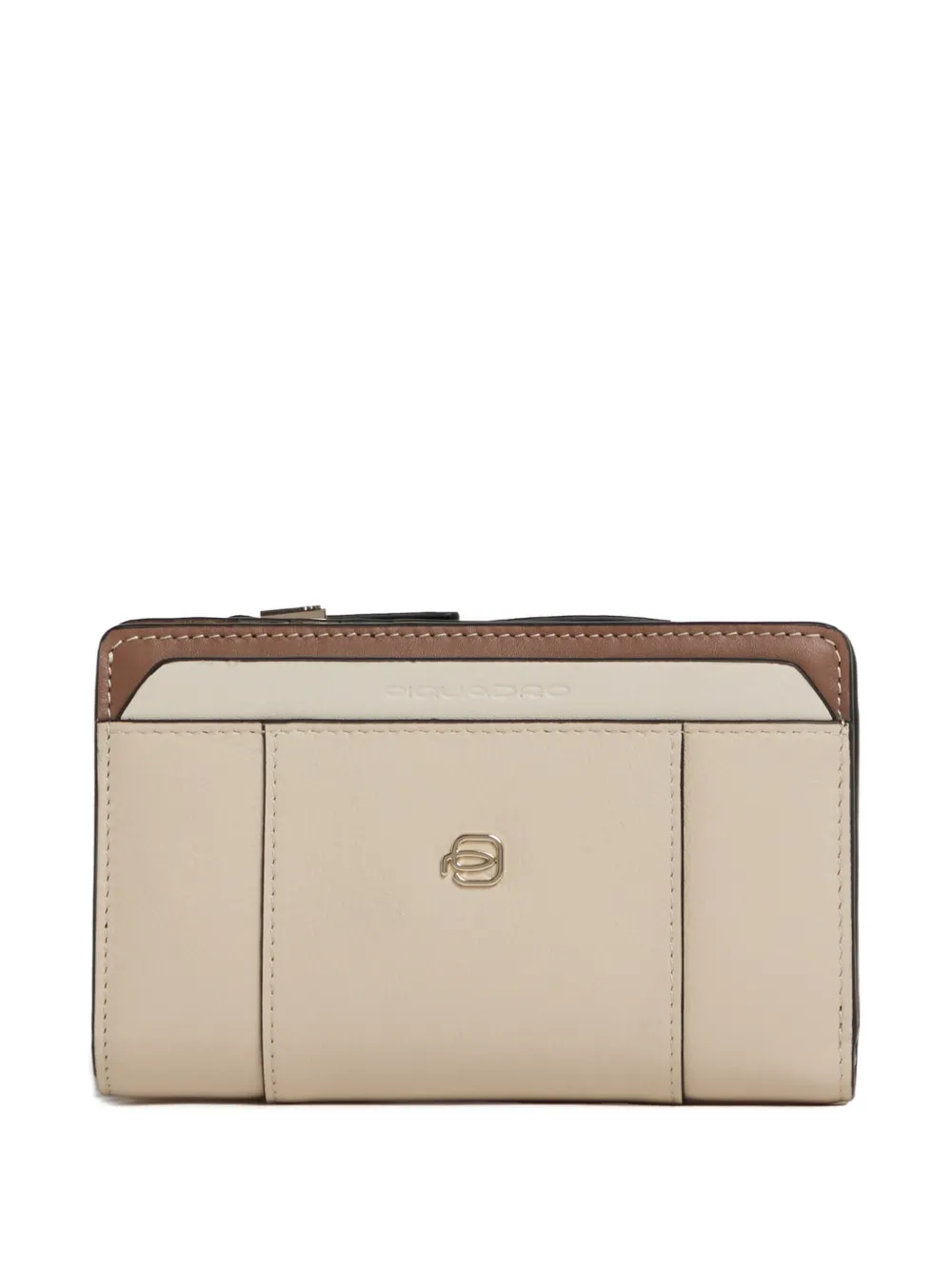 PIQUADRO lleather wallet - Nude