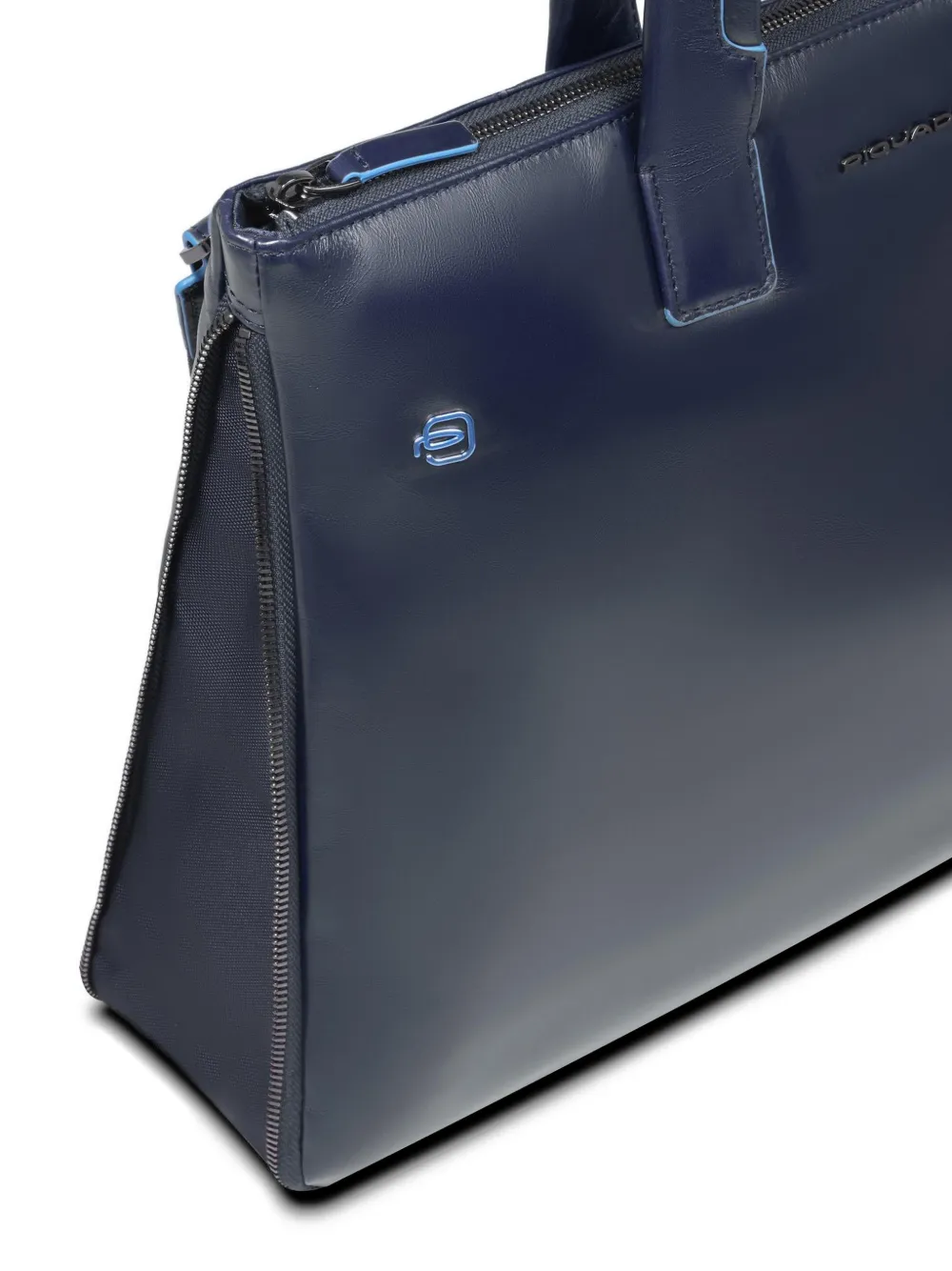PIQUADRO Expandable laptoptas Blauw