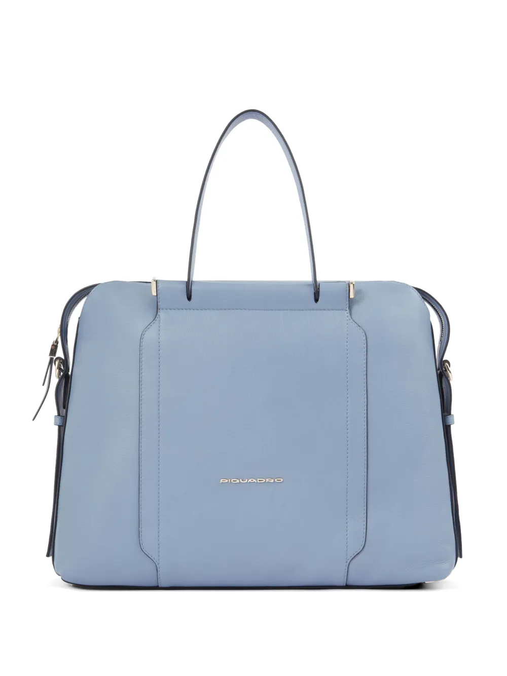 PIQUADRO leather laptop bag - Blu