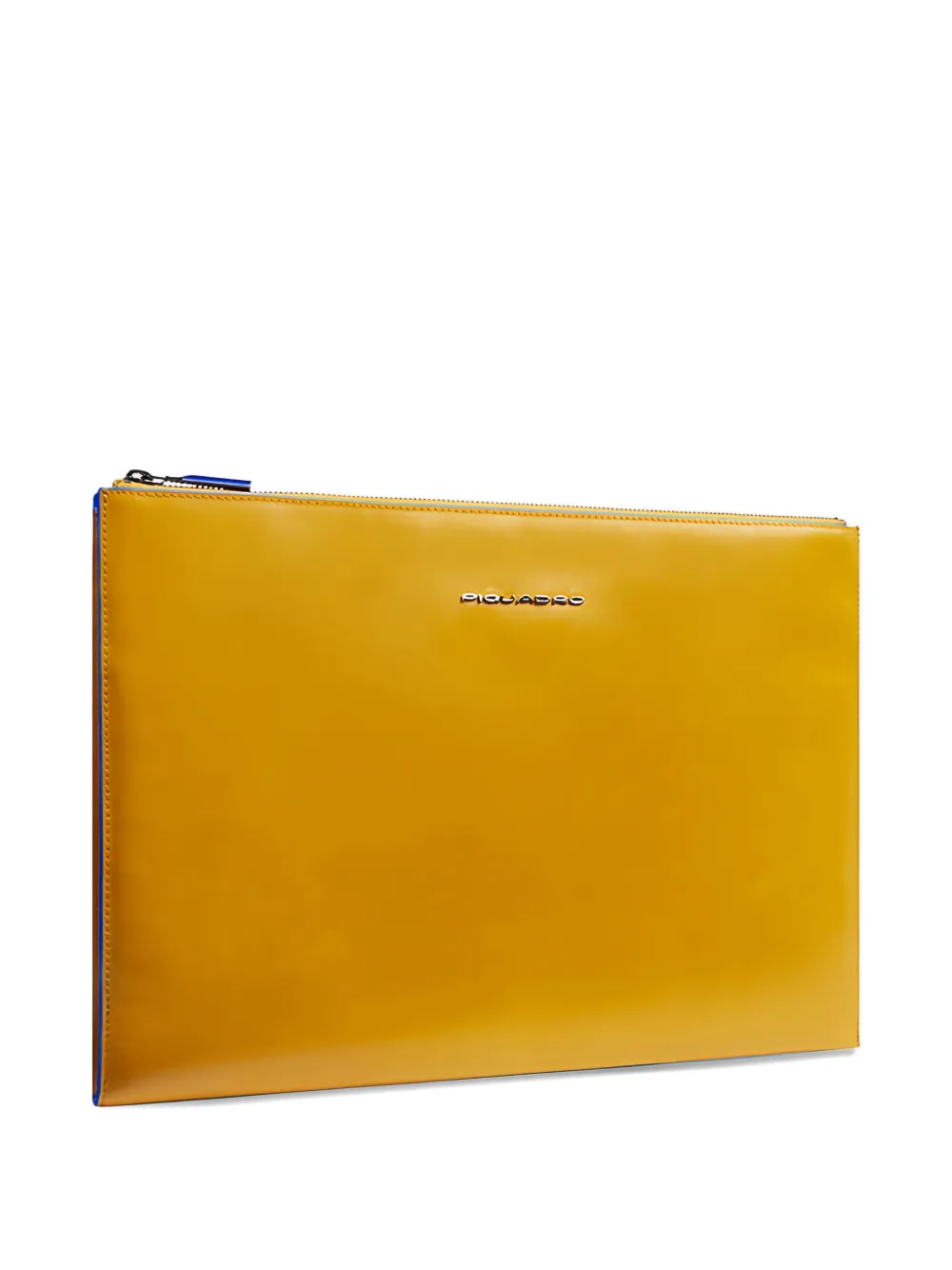 PIQUADRO iPad Pro 13" leren clutch Geel