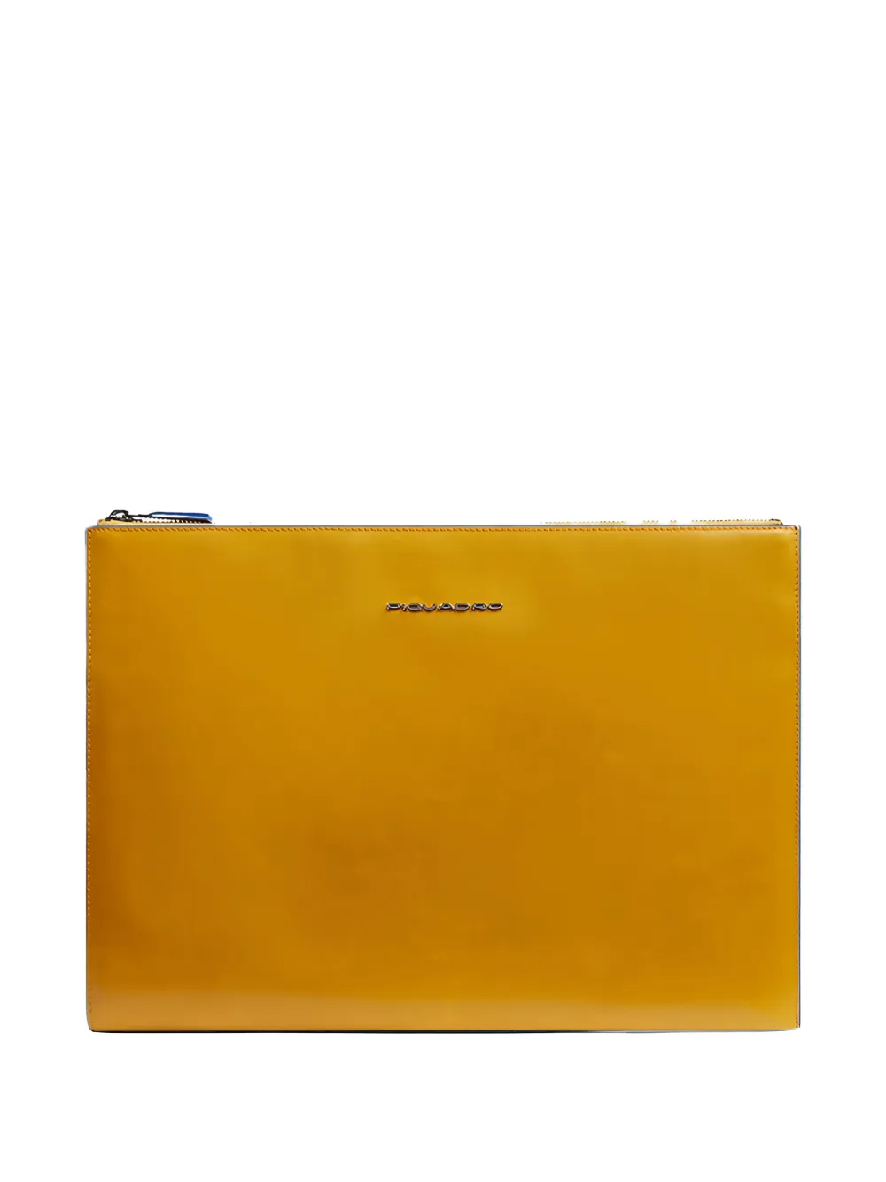 PIQUADRO iPad Pro 13" leather clutch bag - Giallo