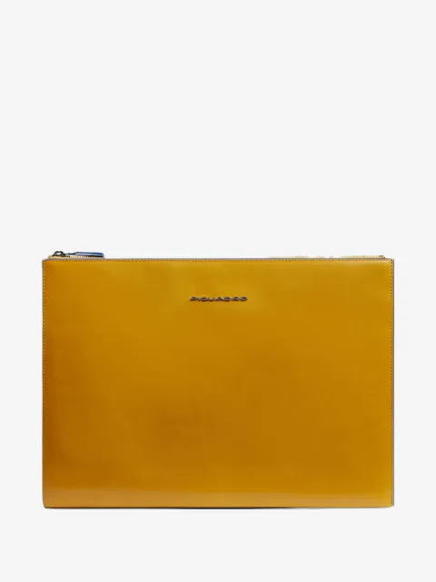 PIQUADRO iPad Pro 13" leather clutch bag