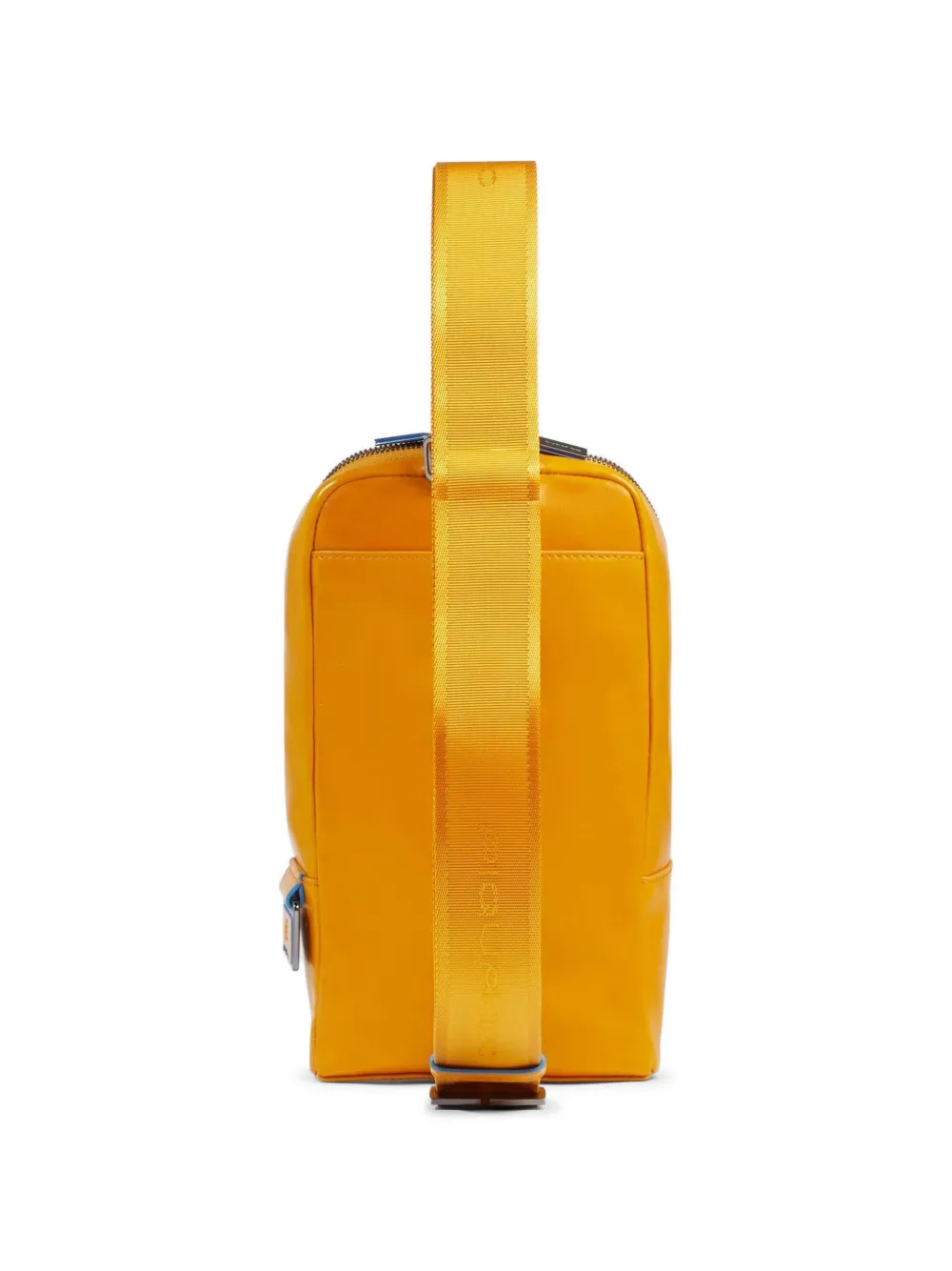PIQUADRO Leren crossbodytas Oranje