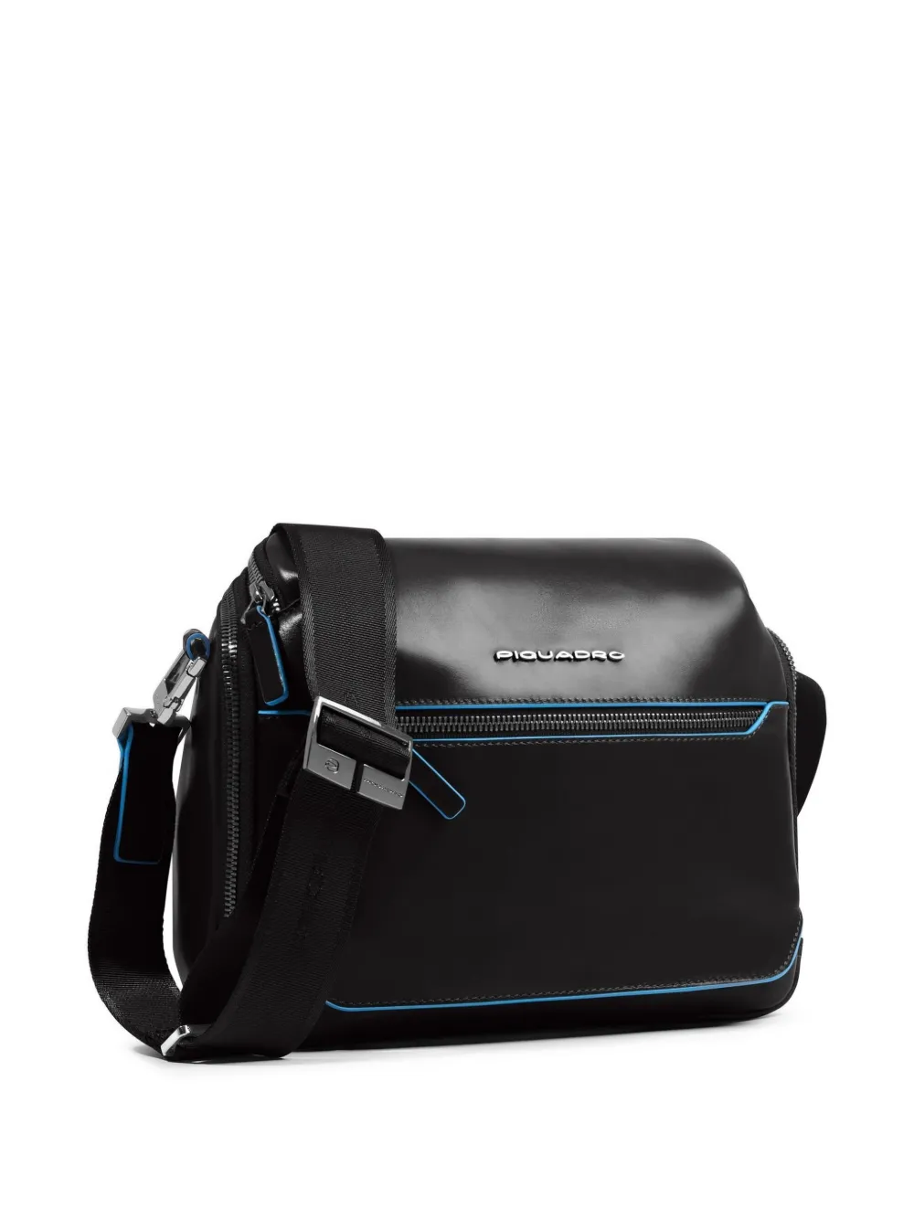 PIQUADRO Crossbodytas met ritssluiting Zwart
