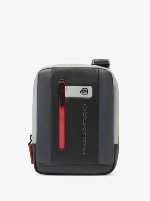 PIQUADRO front zip pocket messenger bag