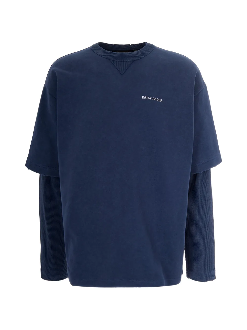 Daily Paper Big Dipper layered T-shirt - Blu