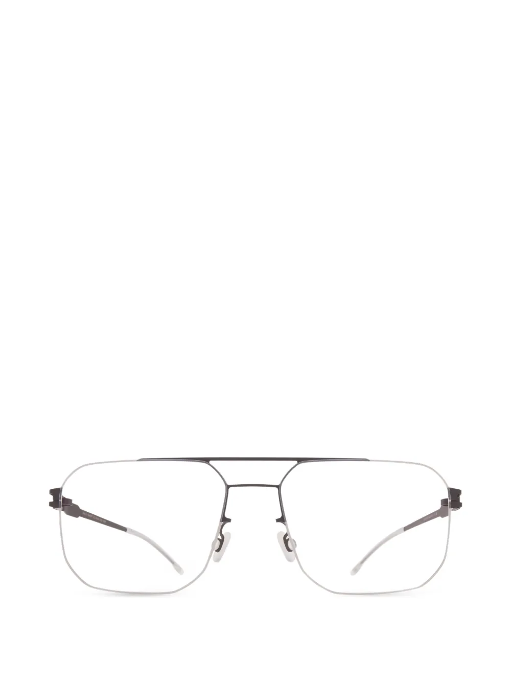 Mykita Rembert square metal glasses - Argento