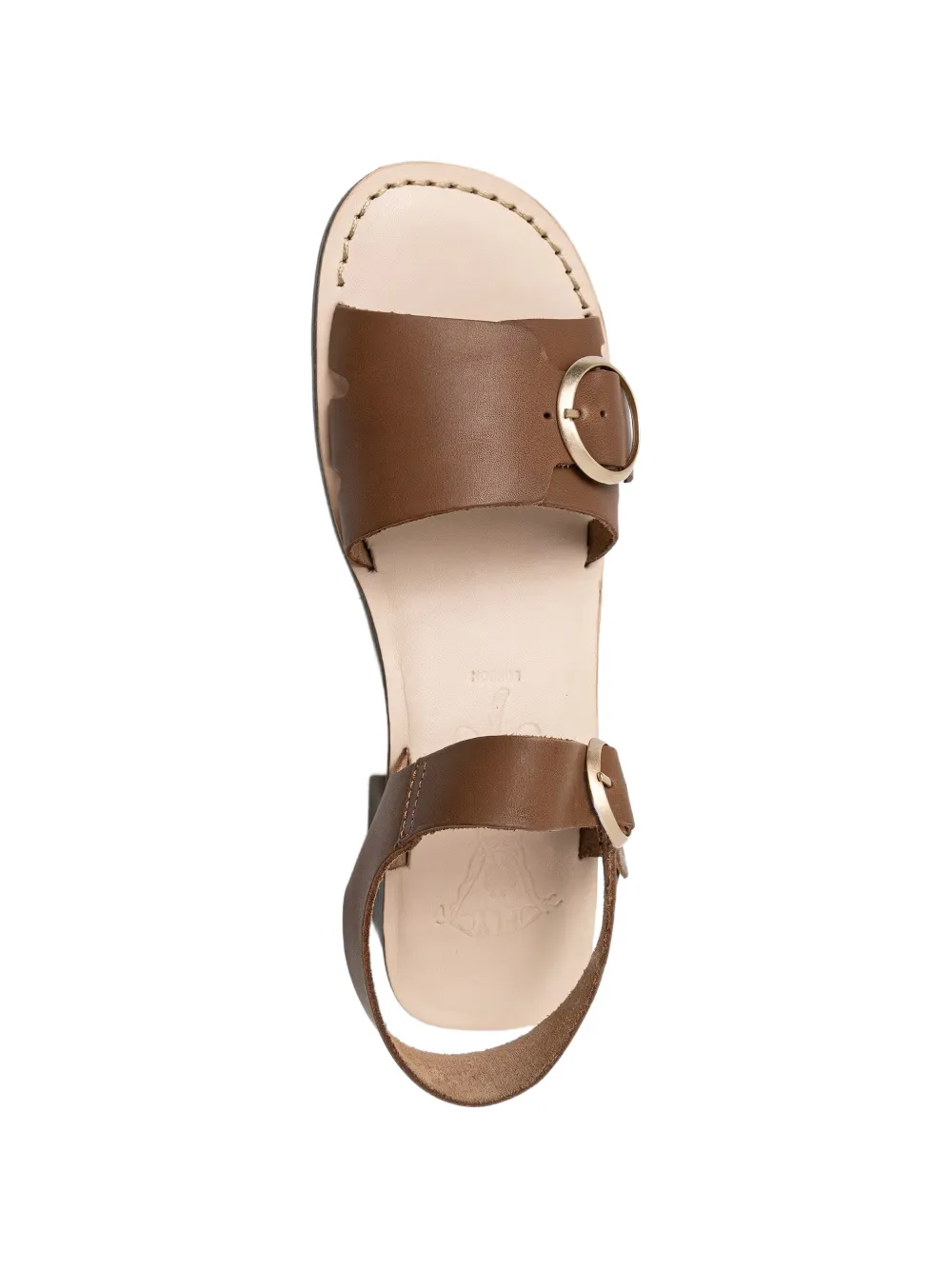 Fly London Ebli238fly buckle-fastening leather sandals Bruin