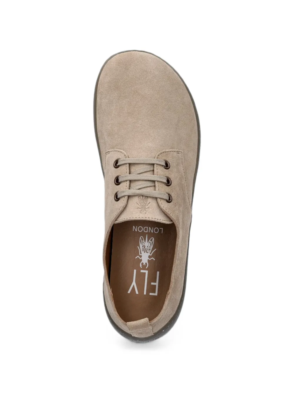 Fly London lace-up suede sneakers Beige