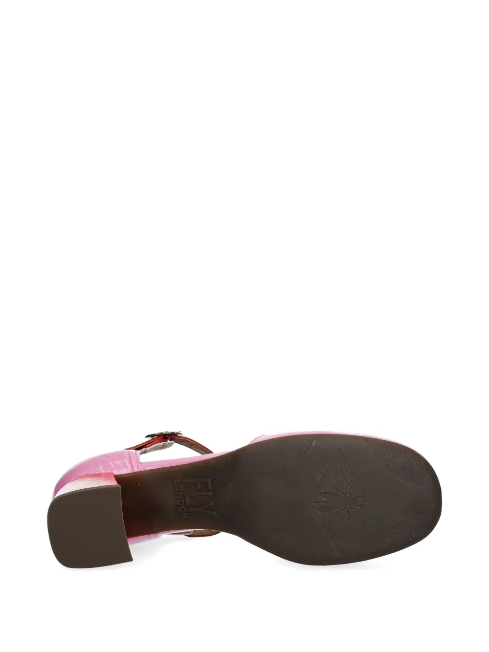 Fly London T-bar block-heel pumps Roze