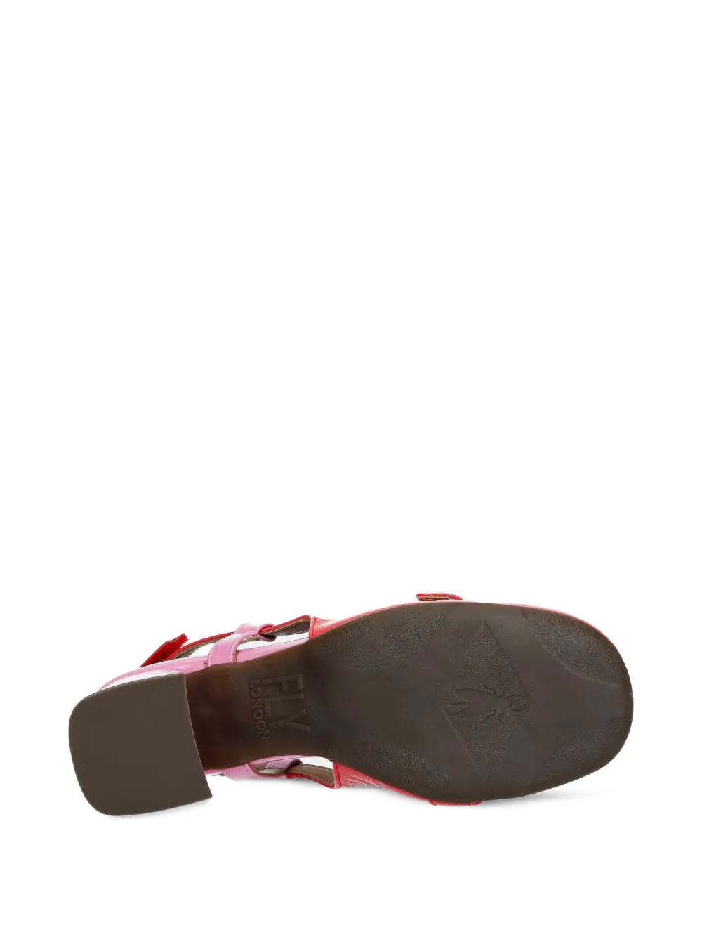 Fly London Pemy456fly buckle-detail slingback pumps Rood