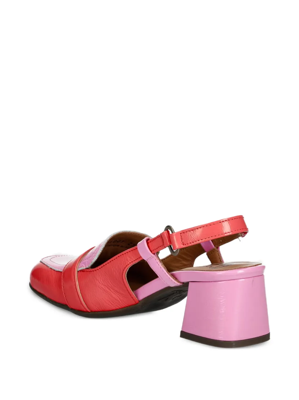 Fly London Pemy456fly buckle-detail slingback pumps Rood