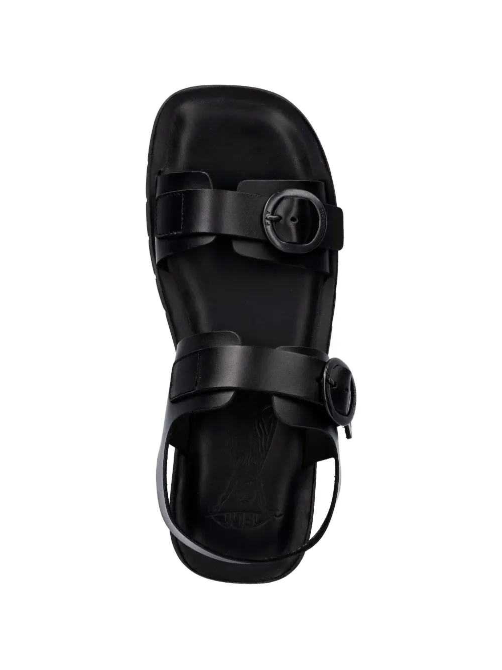 Fly London buckle-fastening leather sandals Zwart