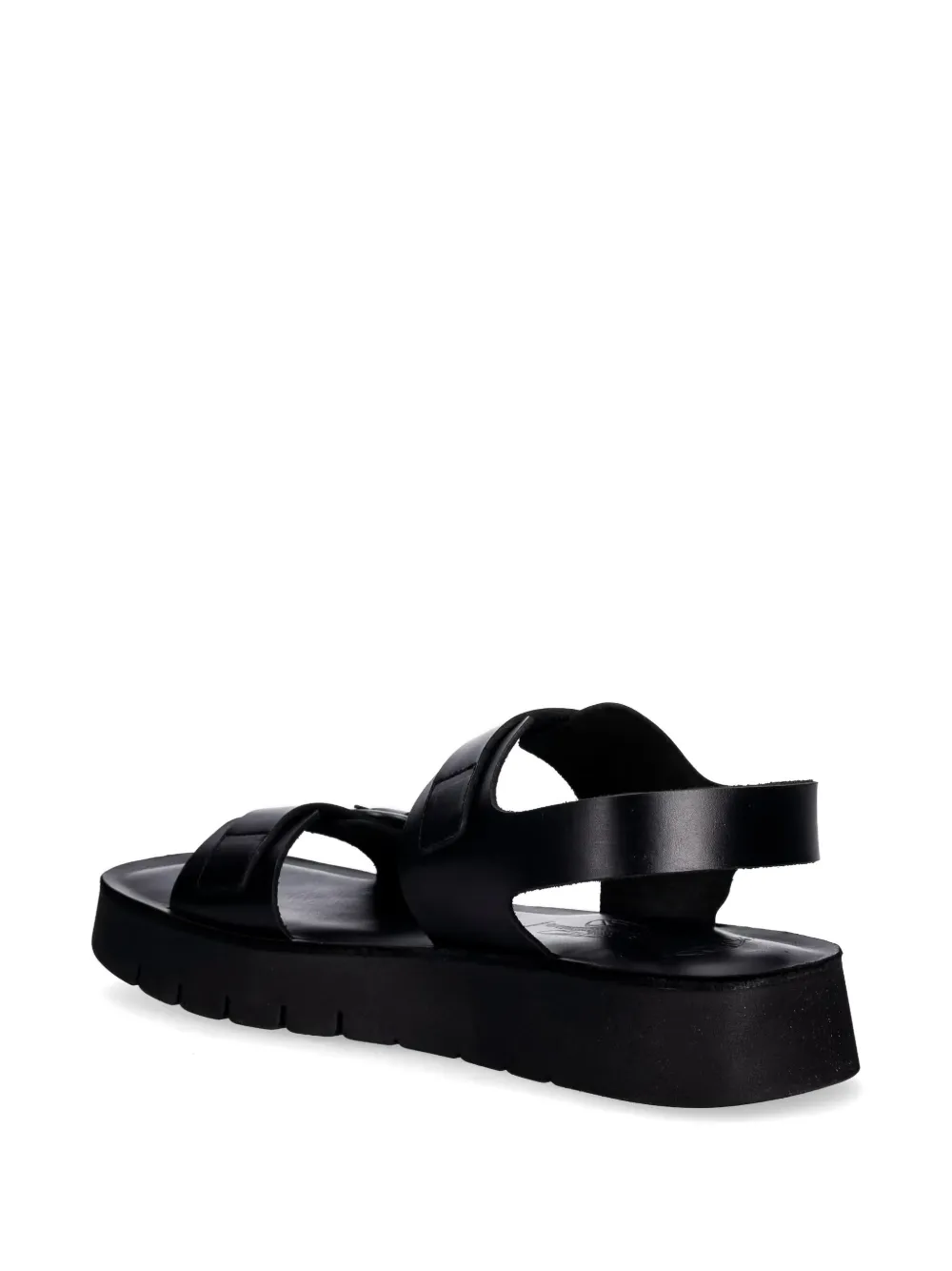 Fly London buckle-fastening leather sandals Zwart