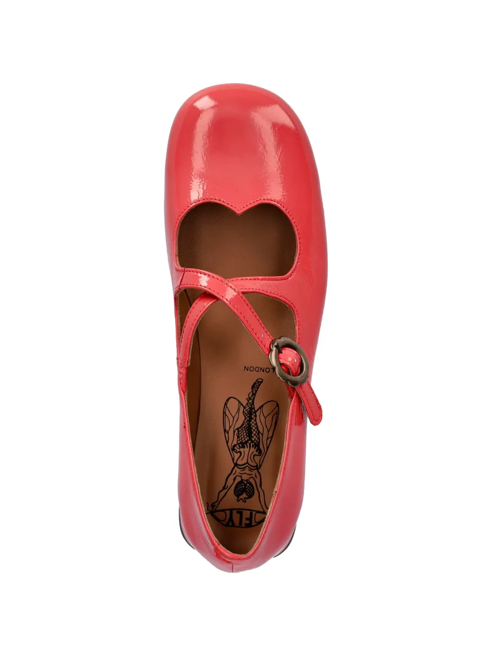 Fly London buckle-fastening pumps Roze
