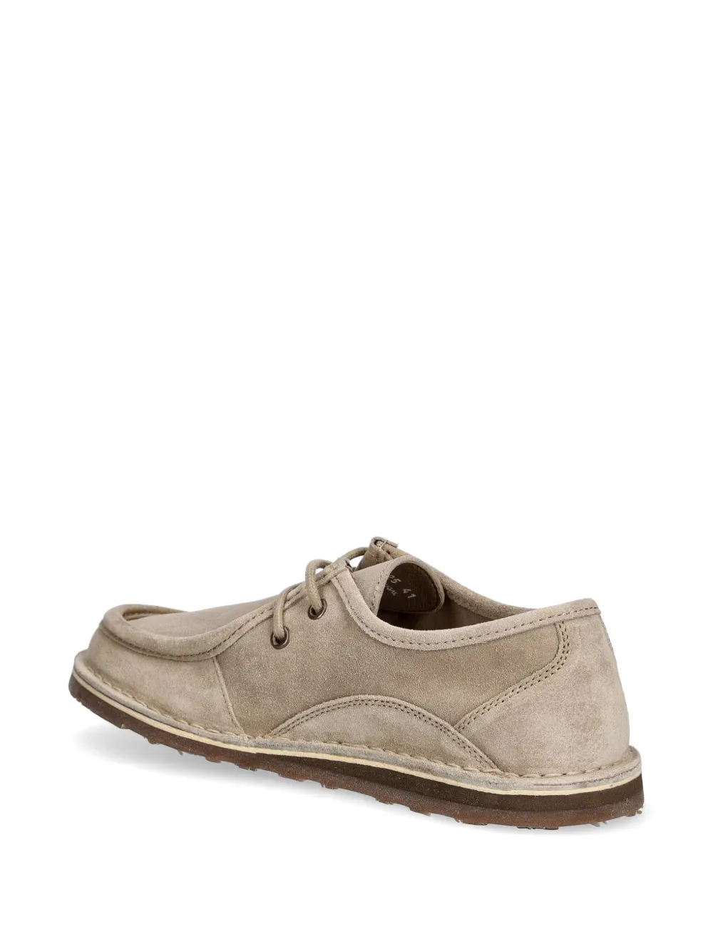 Fly London suede moc-toe boat shoes Beige