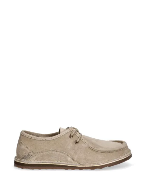 Fly London suede moc-toe boat shoes