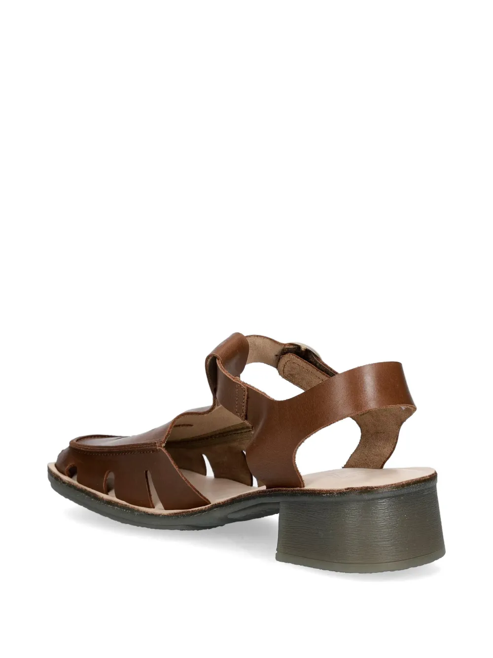 Fly London buckle-fastening cut-out sandals Bruin